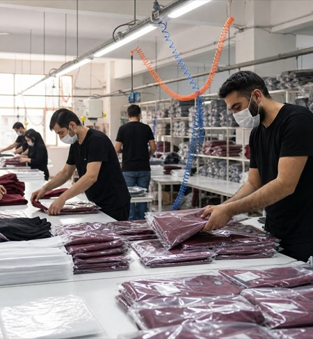 Anti Moda hazır giyim paketleme ve sevkiyat