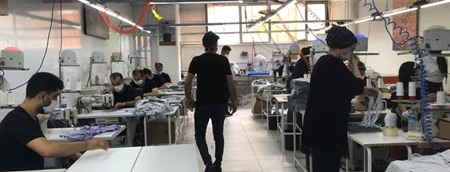 Anti Moda hazır giyim dikim üretim hattı